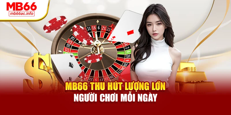 MB66 thu hút lượng lớn người chơi mỗi ngày